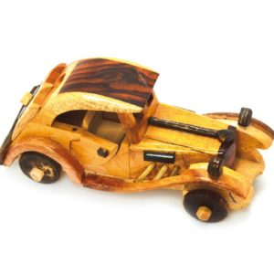 Διακοσμητικό Ξύλινο αυτοκίνητο εποχής 17Χ8Χ7cm syllogi ΑΝ-2145Decorative wooden car 17cm syllogi AN-2145
