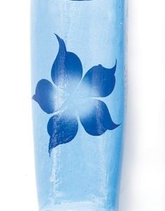 Ανοικτήρι ξύλινο φαλλός χειροποίητο γαλάζιο με διάφορα σχέδια 20cm ΑΝ-3042-3Wooden phallus opener handmade blue with various designs 20cm ΑΝ-3042-3