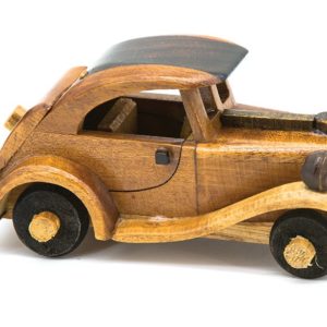 Ξύλινο διακοσμητικό αυτοκίνητο αντίκα 13Χ7Χ6 cm syllogi ΑΝ-3109Decorative wooden antique car 13Χ7Χ6 cm syllogi AN-3109