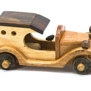 Ξύλινο διακοσμητικό αυτοκίνητο αντίκα 20Χ9Χ8 cm syllogi ΑΝ-3110Decorative wooden antique car 20Χ9Χ8 cm syllogi AN-3110